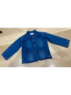 Bonpoint inspired denim kids jacket size 10